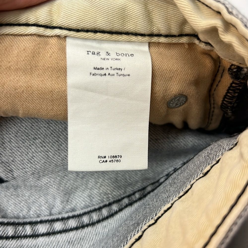 Rag and Bone Maya High-rise ankle straight jeans size 28 GUC - Picture 9 of 14